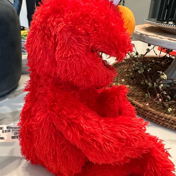 2016 Sesame Street TICKLE ME ELMO 14” Talking Interactive Plush Toy Hasbro WORKS - Picture 4 of 9